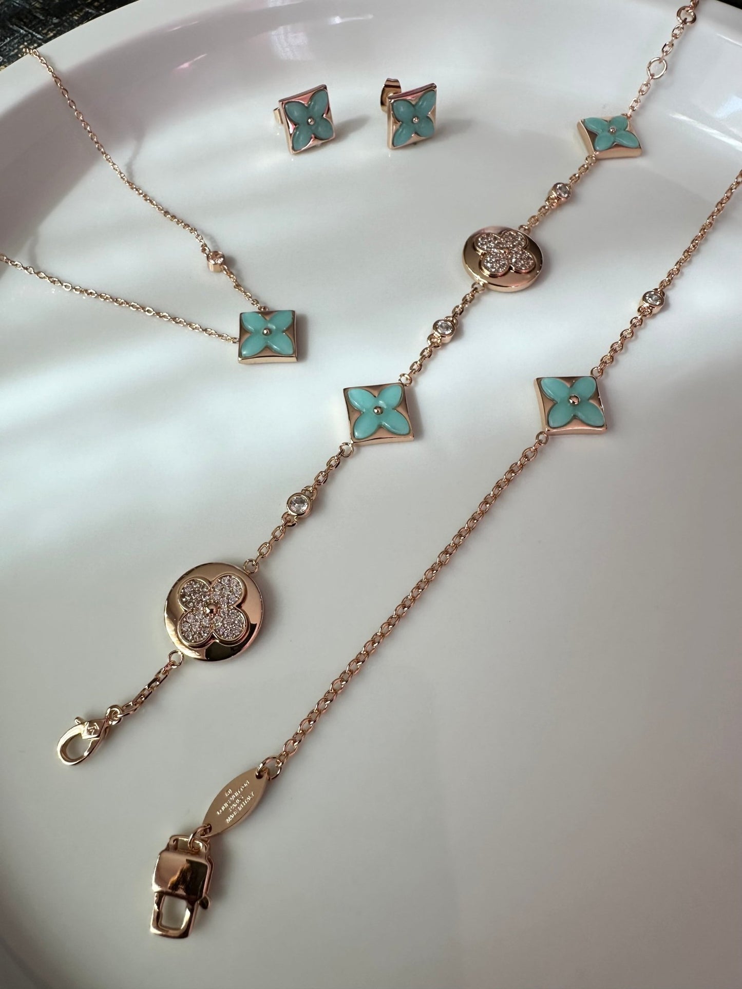 High Quality Turquoise Necklace Set - Artisan by Zaree