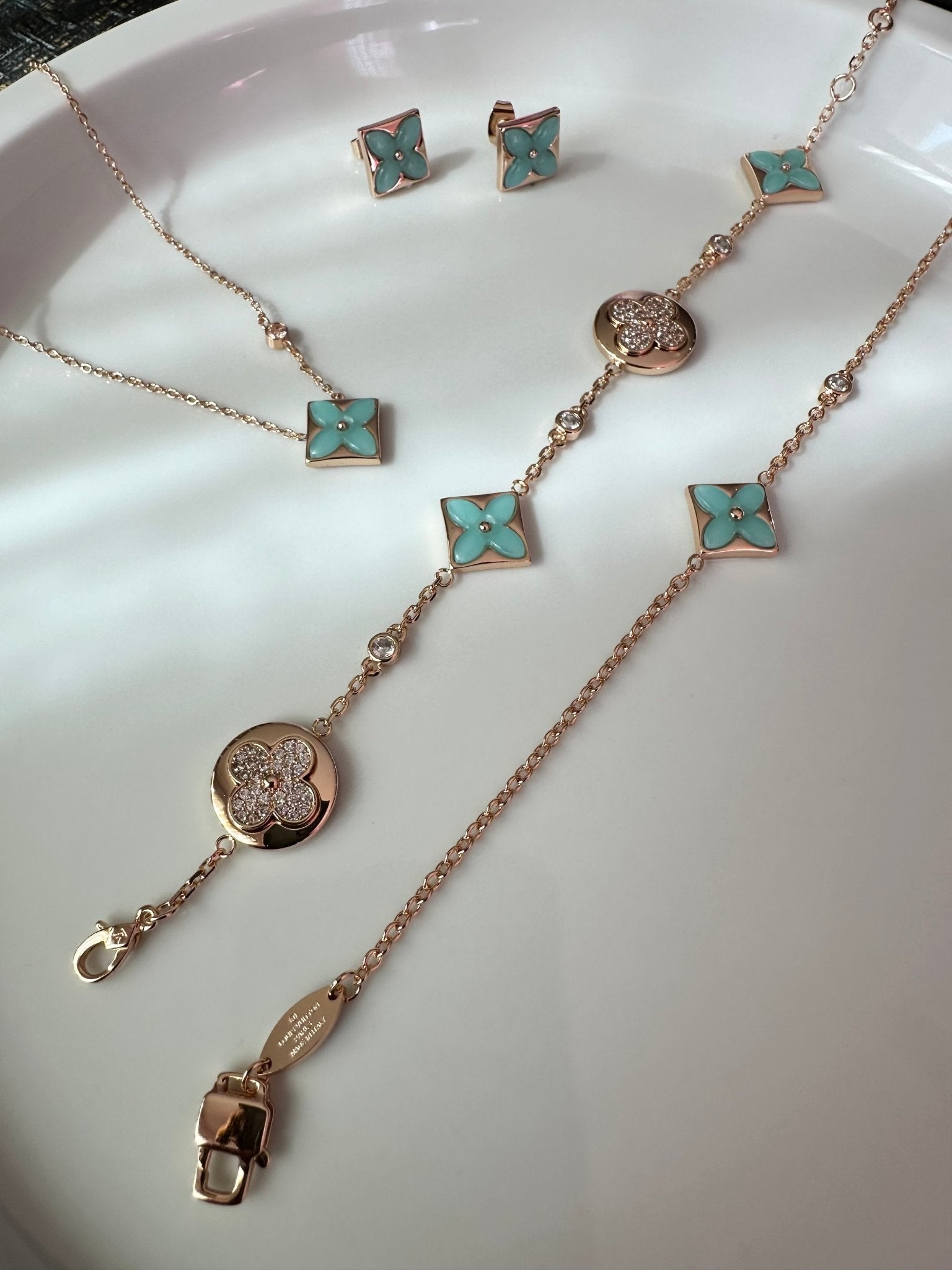 High Quality Turquoise Necklace Set - Artisan by Zaree